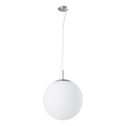 Eglo 63271 - Hanglamp aan kabel PIEDALE 1xE27/60W/230V Ø 43 cm mat chroom