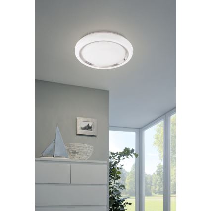 Eglo 64529 - LED RGBW Dimbare plafondlamp CAPASSO-C LED/17W/230V wit