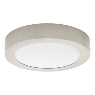 Eglo 64716 - LED Plafondlamp FUEVA PRO LED/19W/230V 4000K diameter 22,5 cm mat chroom