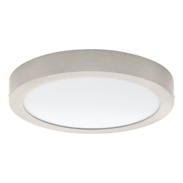 Eglo 64724 - LED Plafondlamp FUEVA PRO LED/25W/230V 3000K diameter 30 cm mat chroom