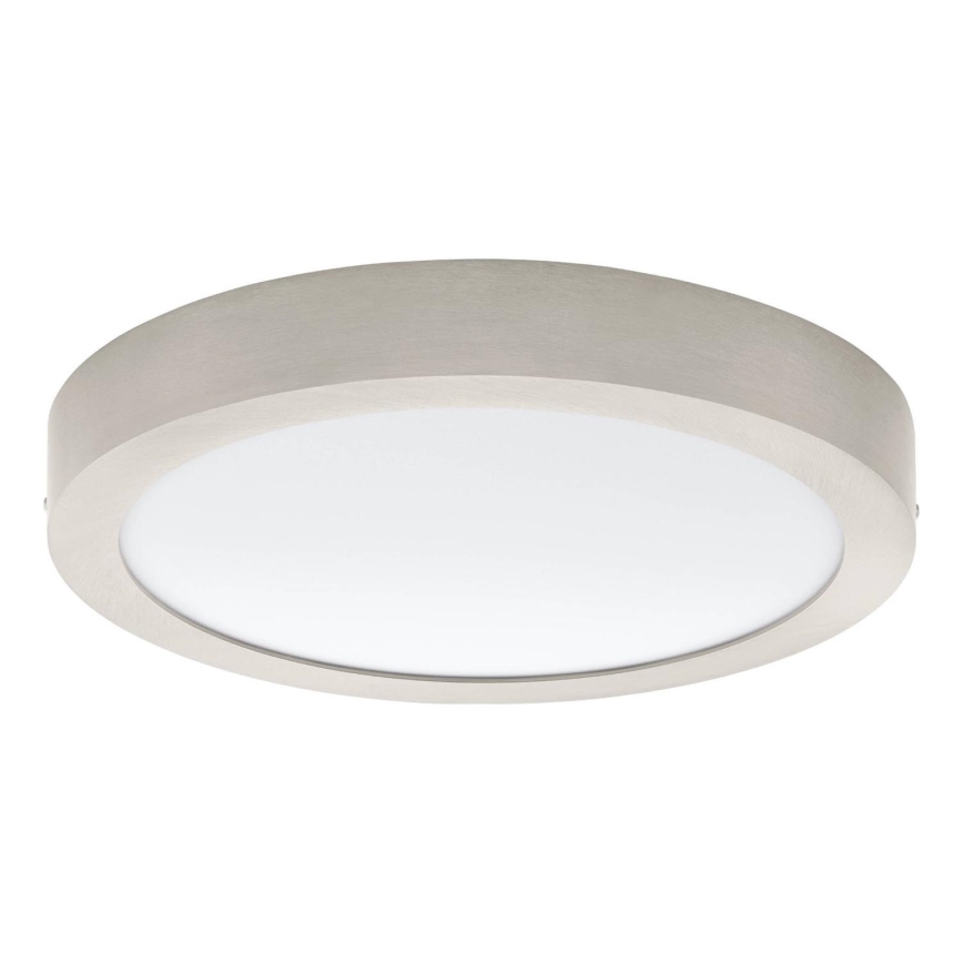 Eglo 64724 - LED Plafondlamp FUEVA PRO LED/25W/230V 3000K diameter 30 cm mat chroom