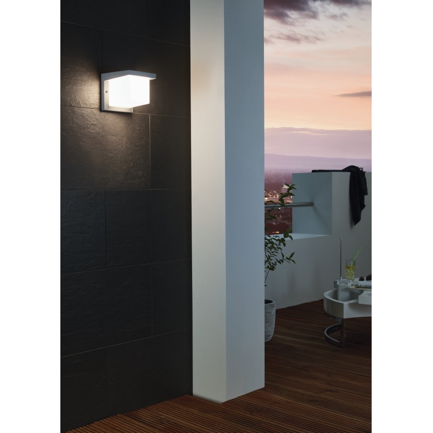 Eglo 65046 - LED Wandlamp voor buiten DESELLA PRO LED/10W/230V IP54 antraciet