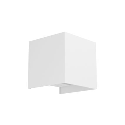 Eglo - LED-dimbare oplaadbare buitenwandlamp met bewegings- en schemersensor LED/2,2W/5V IP44 wit