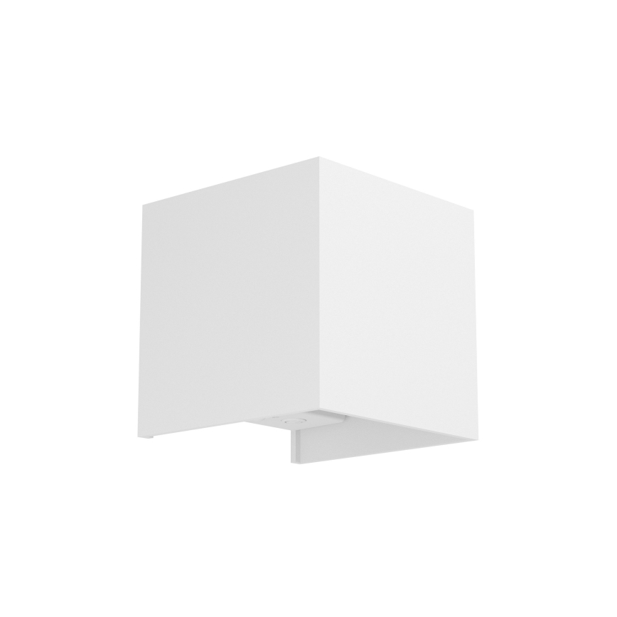 Eglo - LED-dimbare oplaadbare buitenwandlamp met bewegings- en schemersensor LED/2,2W/5V IP44 wit