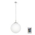 Eglo 75361 - LED RGBW Hanglamp aan een koord RONDO-C 1xE27/7,5W/230V