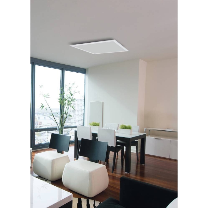 Eglo 75525 - LED RGBW Dimbare plafondlamp SALOBRENA LED/12W/230V + afstandsbediening