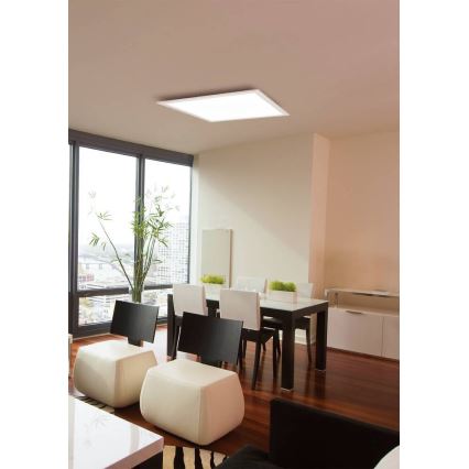Eglo 75525 - LED RGBW Dimbare plafondlamp SALOBRENA LED/12W/230V + afstandsbediening