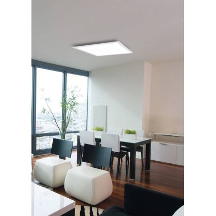 Eglo 75525 - LED RGBW Dimbare plafondlamp SALOBRENA LED/12W/230V + afstandsbediening