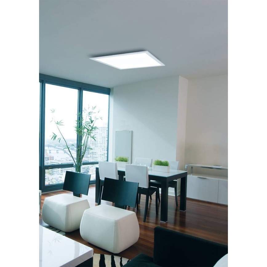 Eglo 75525 - LED RGBW Dimbare plafondlamp SALOBRENA LED/12W/230V + afstandsbediening