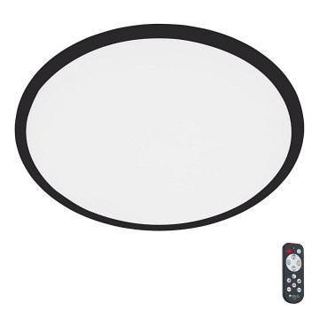 Eglo 75577 - Dimbare LED Plafondlamp SALOBRENA-TW LED/32,5W/230V diameter 60 cm + afstandsbediening