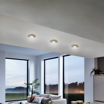 Eglo 75765 - SET 3x LED Hang plafondverlichting ZUJAR LED/3,4W/230V mat chroom