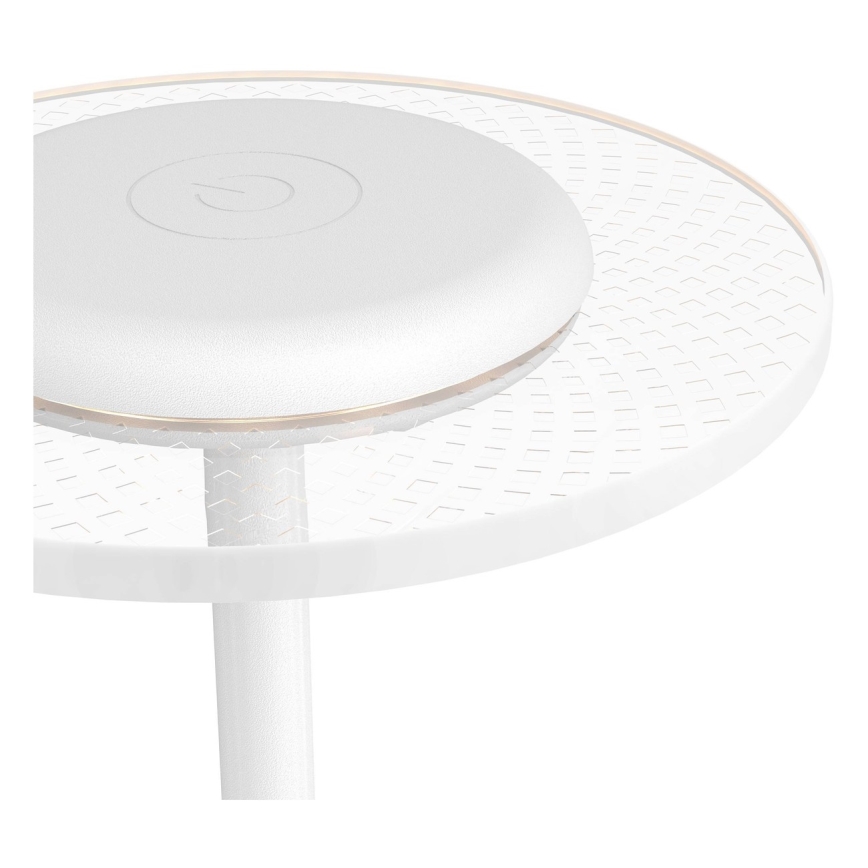 Eglo - LED RGBW dimbare oplaadbare aanraaktafellamp LED/5V 2000 mAh wit