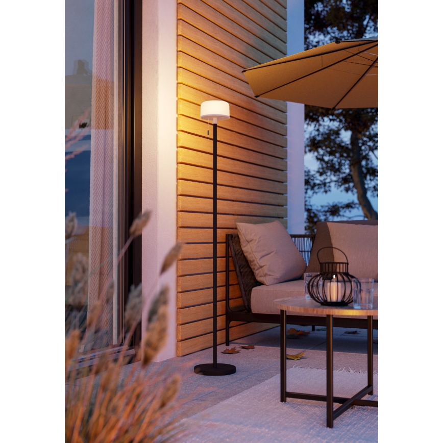 Eglo - RGBW LED-dimbare oplaadbare buitenvloerlamp LED/2,2W/3,7V 3000K 2200 mAh IP54