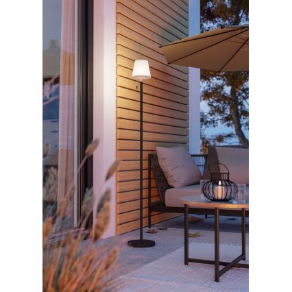 Eglo - LED RGBW Dimbare oplaadbare buitenvloerlamp LED/2,2W/3,7V 3000K 2200 mAh IP54
