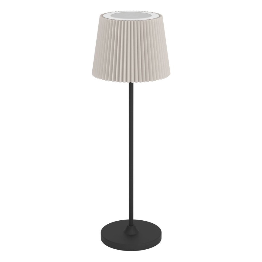 Eglo - LED dimbare aanraak-oplaadbare bureaulamp LED/3,8W/5V 2400/3000/4000K 2000 mAh zwart/crème
