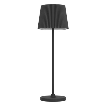 Eglo - Dimbare LED-bureaulamp met aanraakbediening en oplaadfunctie, 3,8W/5V, 2400/3000/4000K, 2000 mAh, zwart