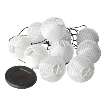 Eglo 780347 - LED-solarketting 10xLED/4,3m 300 mAh IP44