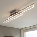 Eglo 780433 - LED Badkamer plafondlamp YANGUAS 2xLED/11W/230V 3000K IP44 mat chroom