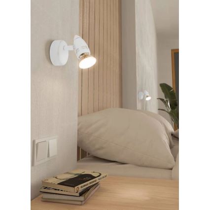 Eglo 780447 - LED Wandspot SABADELL 1xGU10/2,8W/230V 3000K wit
