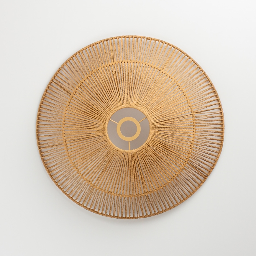 Eglo 781097 - Vervangende lampenkap voor KERIA-armatuur, Ø 50 cm, bruin