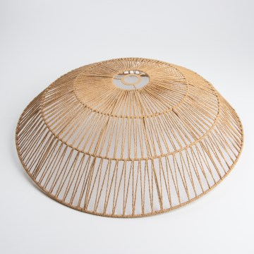 Eglo 781098 - Vervangende lampenkap voor KERIA-armatuur Ø 70 cm, bruin