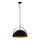 Eglo 78441 - Hanglamp aan een ketting COVALEDA 1xE27/60W/230V zwart