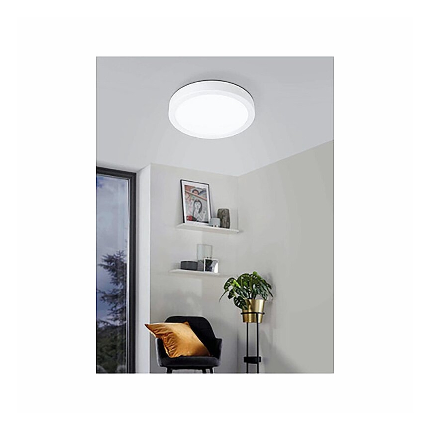 Eglo 78668 - LED plafondlamp FUEVA LED/17W/230V Ø 21 cm wit