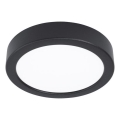 Eglo 78675 - LED plafondlamp FUEVA LED/11W/230V Ø 16 cm zwart