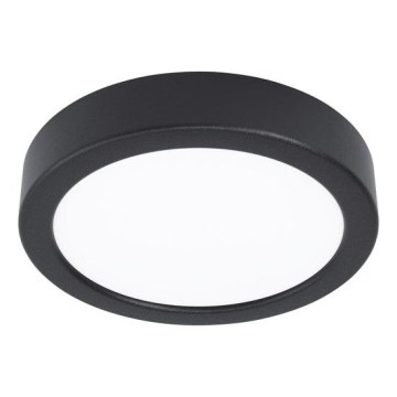 Eglo 78675 - LED plafondlamp FUEVA LED/11W/230V Ø 16 cm zwart