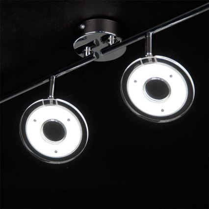 Eglo 78684 - LED-plafondspot DORNES 4xLED/4,5W/230V glanzend chroom