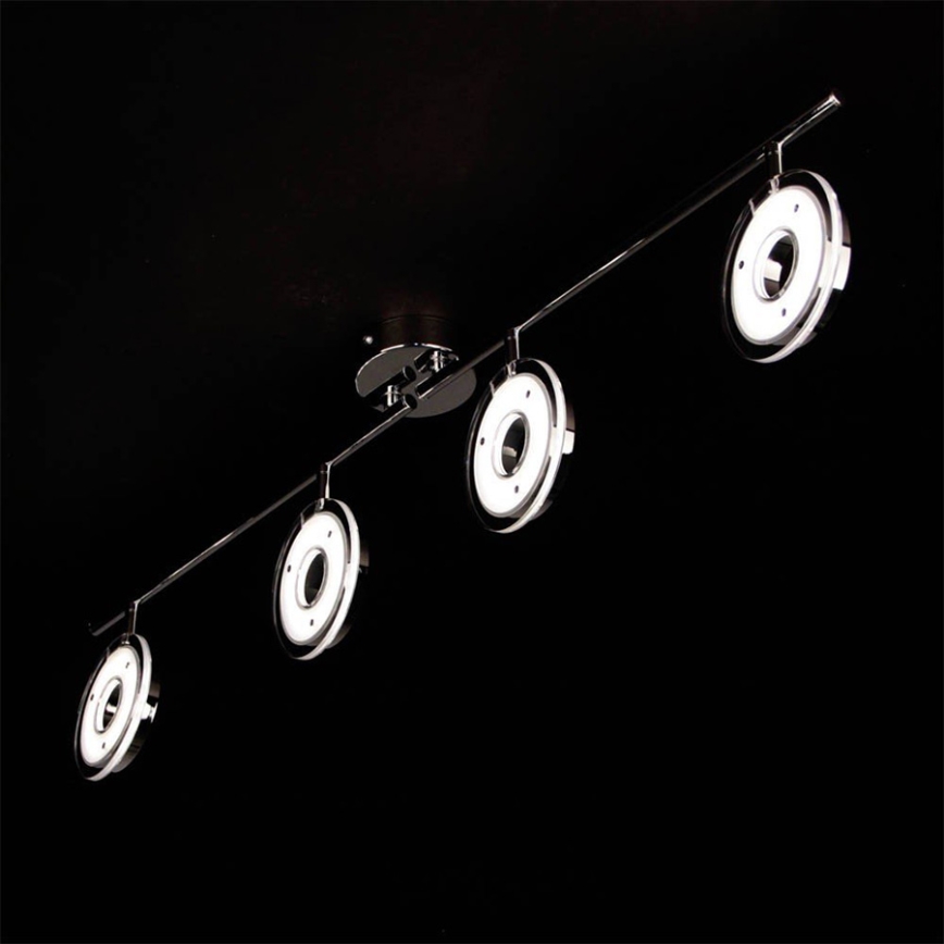 Eglo 78684 - LED-plafondspot DORNES 4xLED/4,5W/230V glanzend chroom