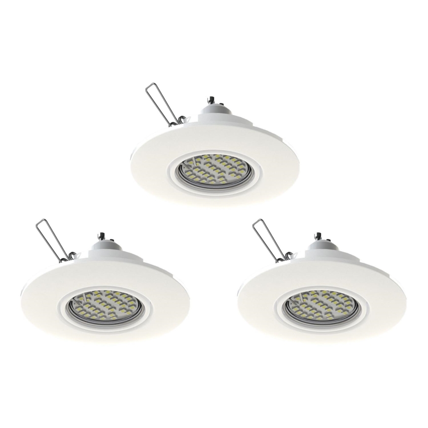 Eglo 78704 - SET 3x LED Hang plafondverlichting PENETO 1xGU10/3,3W/230V wit