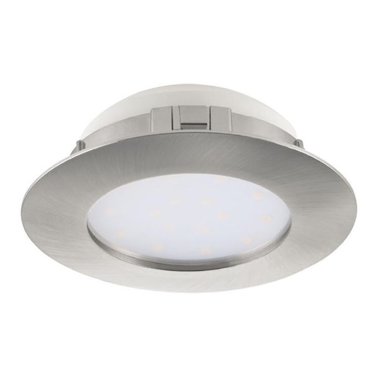Eglo 78747 - Dimbare LED hangende plafond verlichting PINEDA LED/12W/230V mat chroom