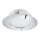 Eglo 78748 - Dimbare LED hangende plafond verlichting PINEDA LED/12W/230V glanzend chroom