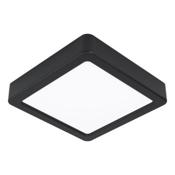 Eglo 78813 - LED plafondlamp FUEVA LED/11W/230V 16x16 cm zwart