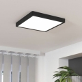 Eglo 78815 - LED Plafondlamp FUEVA LED/20,5W/230V 28,5x28,5 cm zwart