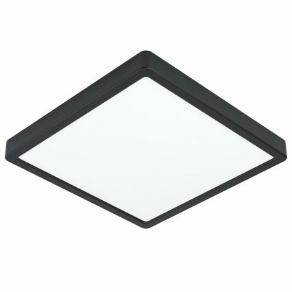 Eglo 78815 - LED Plafondlamp FUEVA LED/20,5W/230V 28,5x28,5 cm zwart