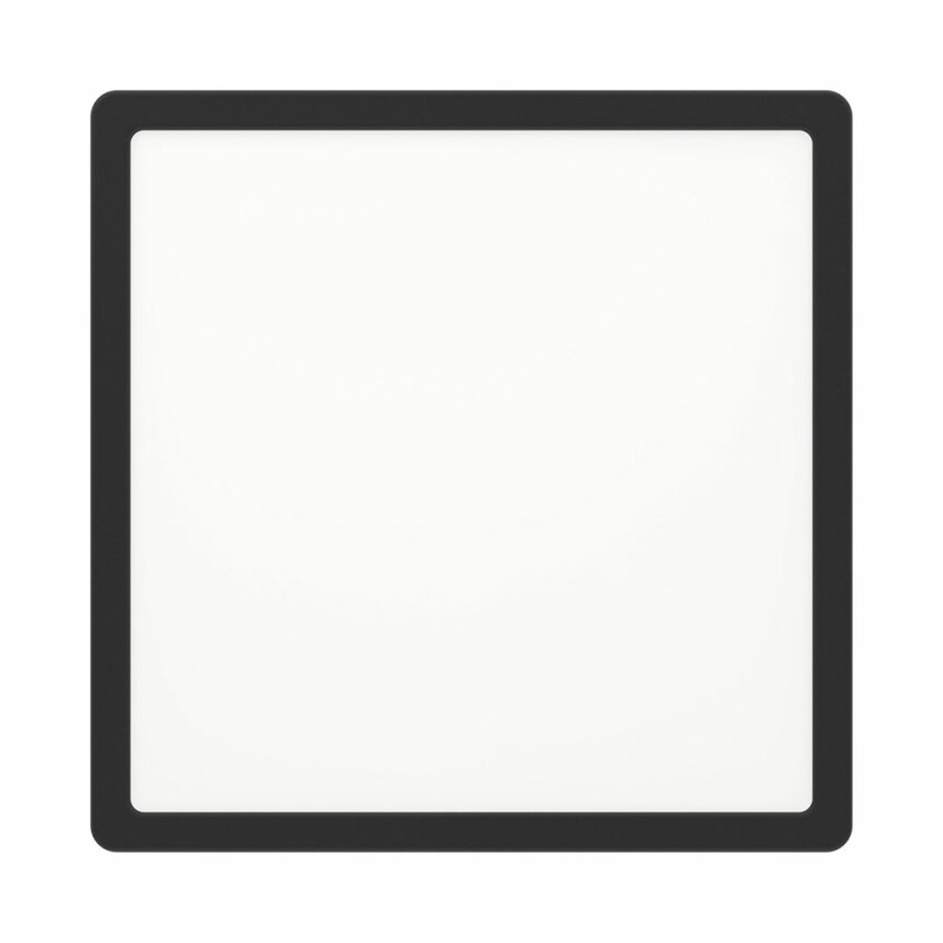 Eglo 78815 - LED Plafondlamp FUEVA LED/20,5W/230V 28,5x28,5 cm zwart