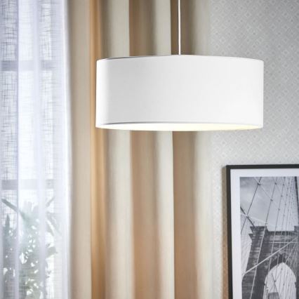 Eglo 79065 - Hanglamp aan een koord SITIA 3xE27/60W/230V wit