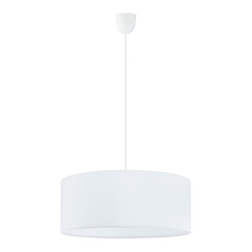 Eglo 79065 - SITIA hanglamp met kabel 3xE27/60W/230V wit