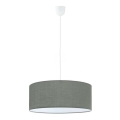 Eglo 79067 - Hanglamp aan een koord SITIA 3xE27/60W/230V grijs