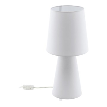 Eglo 79128 - Tafellamp CARPARA 2xE27/12W/230V