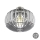 Eglo 79137 - Plafondverlichting OLMERO 1xE27/60W/230V grijs en wit