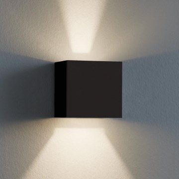 Eglo 79215 - LED Wandlamp voor buiten CALPINO 2xLED/3,3W/230V 3000K IP54 zwart