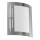 Eglo 79282 - Wandlamp voor buiten CITY 1xE27/60W/230V glanzend chroom IP44