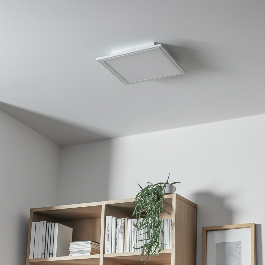 Eglo 79322 - Dimbare LED Plafondlamp SALOBRENA LED/16W/230V 4000K 30x30 cm wit