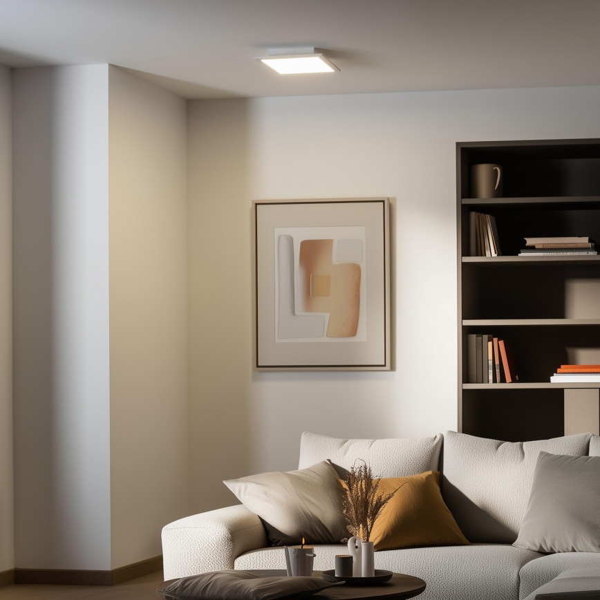 Eglo 79322 - Dimbare LED Plafondlamp SALOBRENA LED/16W/230V 4000K 30x30 cm wit