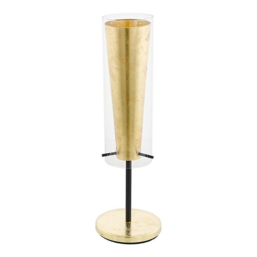 Eglo 79345 - Tafellamp PINTO GOLD 1xE27/40W/230V goud