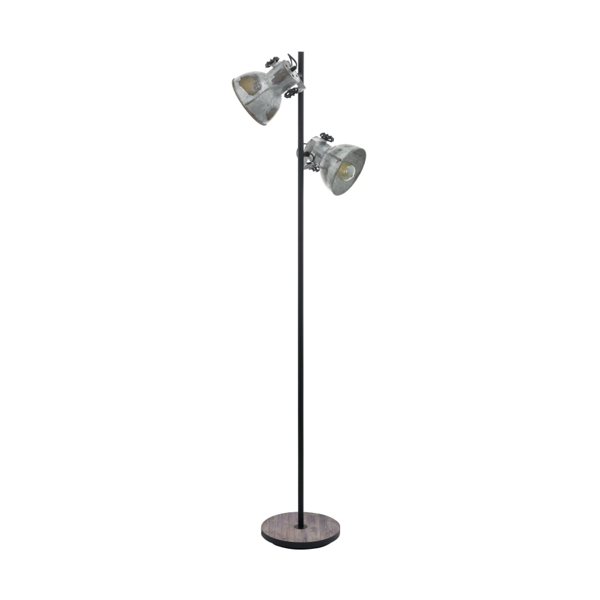 Eglo 79369 - Vloerlamp BARNSTAPLE 2xE27/40W/230V
