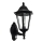 Eglo 79556 - Wandlamp voor buiten met sensor SANTA LUCIA 1xE27/60W/230V IP44 zwart